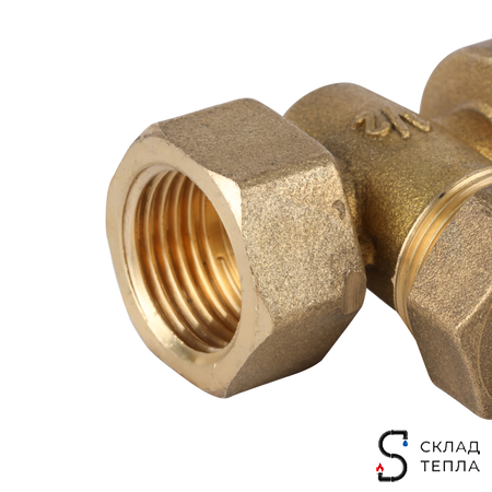 Кран для манометра STOUT - 1/2". Вид 6.