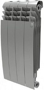 Радиатор алюминиевый Royal Thermo Biliner Alum 500 Silver Satin  - 4 секций