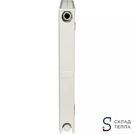 Радиатор стальной KERMI FKO 11 - высота 500 мм, длина 3000 мм с боковым подключением. Вид 5.