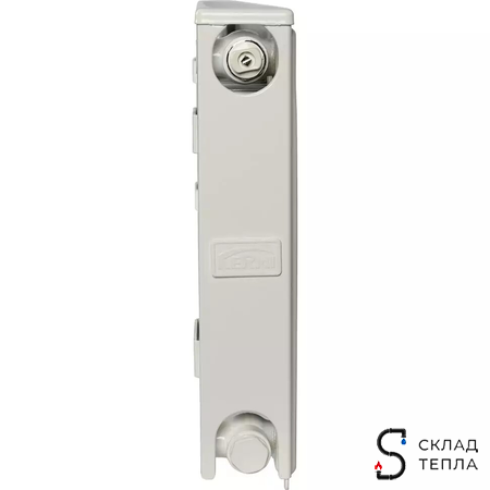 Радиатор стальной KERMI FTV 11 - высота 300 мм, длина 1800 мм с нижним подключением. Вид 16.