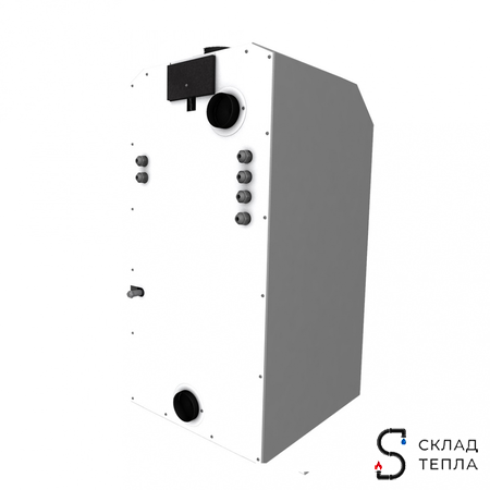 Котел газовый напольный Лемакс Clever - 20 кВт (стальной, одноконтурный). Вид 4.