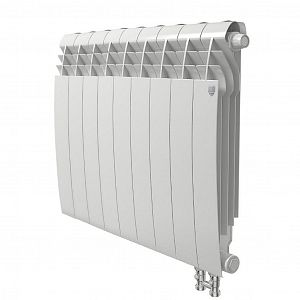 Радиатор биметаллический Royal Thermo BiLiner 500 V Bianco Traffico (Н) (Белый) - 11 секций Радиатор биметаллический Royal Thermo BiLiner 500 V Bianco Traffico (Н) (Белый) - 11 секций