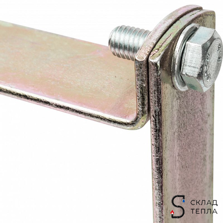 Кронштейн Meibes для коллектора (комплект 2 шт, с дюбелями и шурупами). Вид 3.