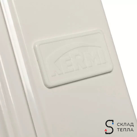 Радиатор стальной KERMI FTV 11 - высота 400 мм, длина 2000 мм с нижним подключением. Вид 12.