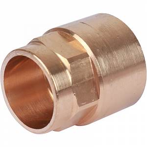 Переход на внутреннюю резьбу Sanha 22х3/4'  для медных труб под пайку 4270g