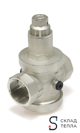 Редуктор давления мембранный под манометр 1 1/2" TIM BL2806B . Вид 2.