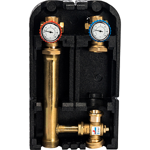 Насосная группа STOUT - 1' (для твердотопливных котлов, без насоса)