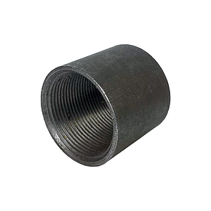 Муфта сталь Ду 40 (1 1/2') ВР с фаской, толщина 3-5мм HMCX (2шт)