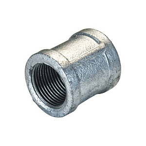 Муфта прямая чугун оц Ду 15 (1/2") ВР Fittex PLUS (6шт) Муфта прямая чугун оц Ду 15 (1/2') ВР Fittex PLUS (6шт)