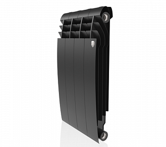 Радиатор биметаллический Royal Thermo BiLiner 500 Noir Sable (Чёрный) - 4 секций