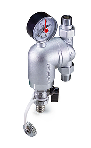 Фильтр свободного вращения с манометром Zeissler - 3/4'