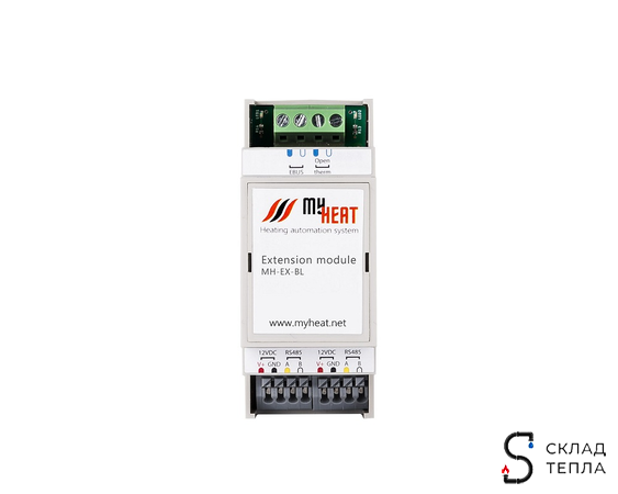 Универсальный адаптер цифровой шины для контроллера ЭВАН MYHEAT PRO . Вид 1.