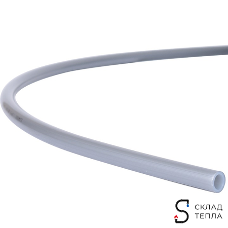 Труба из сшитого полиэтилена STOUT - 16x2,2 (PE-Xa/EVOH, PN10, Tmax 95°C,  бухта 100 м, цвет серый). Вид 4.