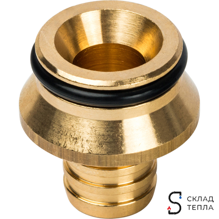Соединение резьбозажимное STOUT - 3/4" для пластиковых труб 16x2,2 (1шт). Вид 1.