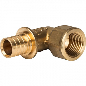 Переход на внутреннюю резьбу угловой STOUT - 20 x 1/2' (для труб из сшитого полиэтилена)