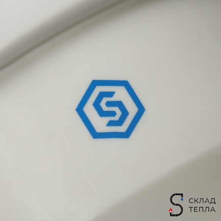 STOUT Элемент дымохода конденсац. труба 2000 мм DN80 м/п PP-FE. Вид 4.