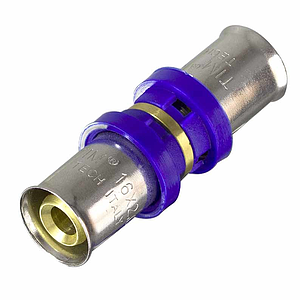 Муфта TIM - 16 (прессовая, для металлопластиковых труб)