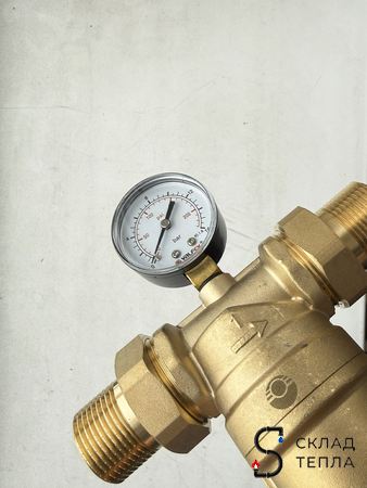 Фильтр промывной с манометром VALFEX - 1/2". Вид 9.