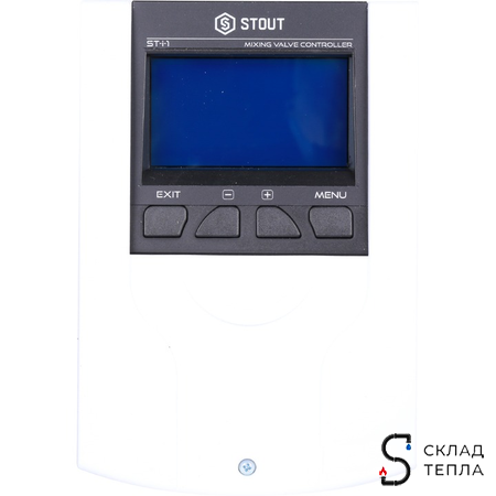 STOUT Контроллер для управления работой смесительного клапана i-1. Вид 1.