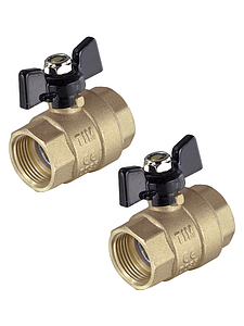 Кран шаровой TIM - 1' (ВР/ВР)- 2 шт.
