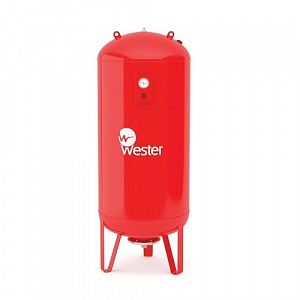 Бак расширительный мембранный Wester WRV - 750 л. (PN10, Tmax100°С, вертикальный, на ножках)