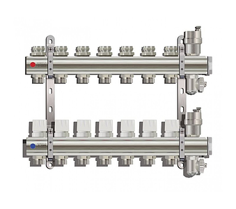 Коллекторные группы без расходомера, 7 выходов