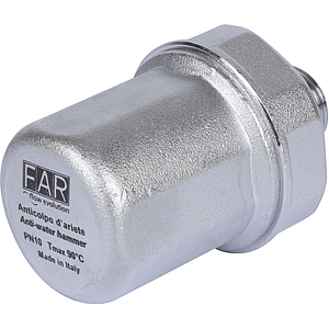 Компенсатор гидроударов FAR - 1/2' (НР, Рн 10-50 бар)