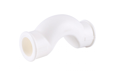 Обвод короткий VALFEX - 40 (для полипропиленовых труб под пайку, цвет белый)