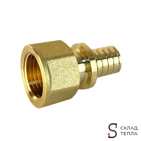Муфта с внутренней резьбой VALFEX - 20 х 1/2" (для труб из сшитого полиэтилена. 4шт). Вид 5.