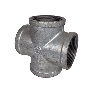 Крест прямой чугун оц Ду 20 (3/4') ВР Fittex PLUS (1шт)