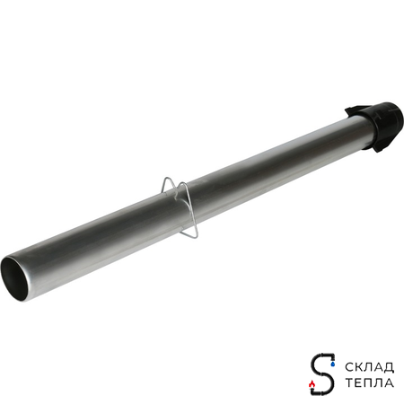 Комплект прохода через стену для коаксиального дымохода STOUT D60/100 мм (для котлов Protherm Ягуар). Вид 4.