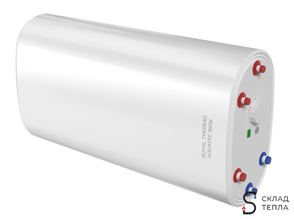 Бойлер косвенного нагрева Royal Thermo AQUATEC INOX-F 100 настенный. Вид 3.