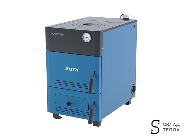 Котел комбинированный ZOTA Master - 20 кВт (одноконтурный, без плиты). Вид 3.
