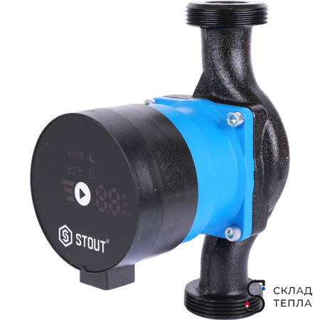 Насос циркуляционный Stout mini pro 25-40. Вид 1.