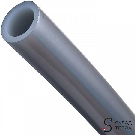 Труба из сшитого полиэтилена STOUT - 16x2,2 (PE-Xa/EVOH, PN10, Tmax 95°C, цвет серый) отрезок 1м. Вид 4.