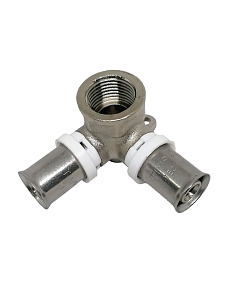 Пресс-водорозетка проходная TIM - 16 x 1/2" (для металлопластиковых труб) 1шт Пресс-водорозетка проходная TIM - 16 x 1/2' (для металлопластиковых труб) 1шт