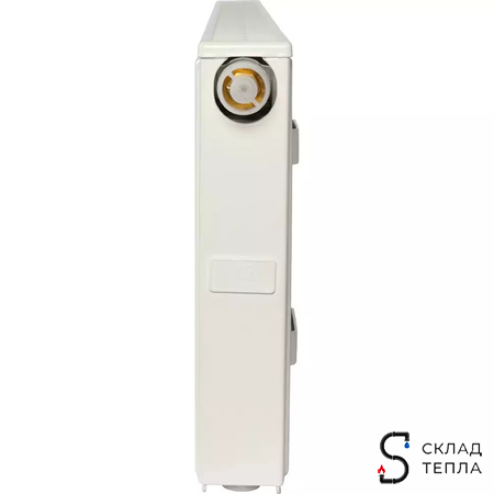 Радиатор стальной KERMI FTV 12 - высота 300 мм, длина 3000 мм с нижним подключением. Вид 5.