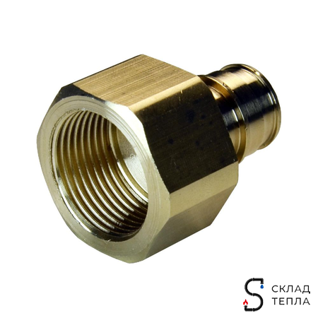 Переход на внутреннюю резьбу РОС - 20 x 1/2" (аналог Uponor и Usystems). Вид 1.