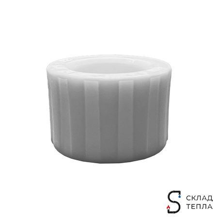 Кольцо с упором РОС белое 16 для труб из сшитого полиэтилена (аналог Uponor и Usystems, 20шт). Вид 11.