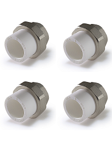 Переход на внутреннюю резьбу разъемный TIM - 20 x 3/4' (комплект- 4 шт.)