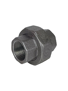 Соединитель прямой американка чугун Ду 15 (1/2') ВР Fittex PLUS (конус)