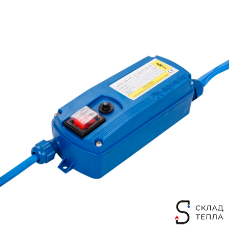 Насос скважинный Aquario ASP 1.5C-60-75 - 0,8 кВт (однофазный, Hmax 77 м, Qmax 50 л/мин,кабель 45м). Вид 3.