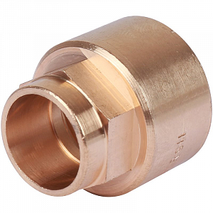 Переход на внутреннюю резьбу Sanha 18х3/4'  для медных труб под пайку 4270g