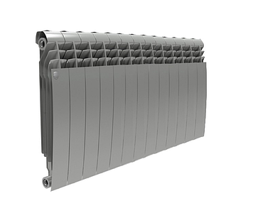 Радиатор биметаллический Royal Thermo BiLiner 500 Silver Satin (Серый) - 13 секций
