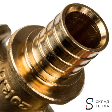 Тройник STOUT - 20 (для труб из сшитого полиэтилена, комплект - 2 шт). Вид 8.