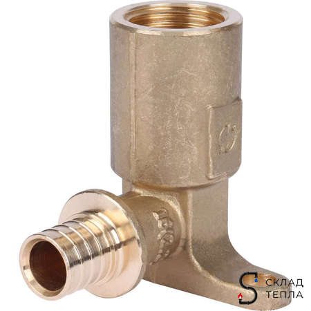 Водорозетка удлиненная STOUT - 16 x 1/2" (для труб из сшитого полиэтилена). Вид 4.