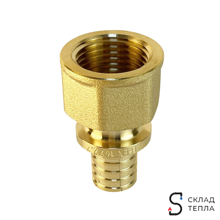 Муфта с внутренней резьбой VALFEX - 20 х 1/2" (для труб из сшитого полиэтилена. 4шт). Вид 7.