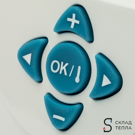 Комнатный электронный термостат с таймером Milux Weekly. Вид 5.