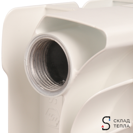 Радиатор биметаллический STOUT Space 500 - 9 секций. Вид 10.