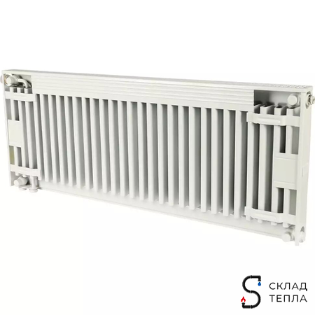 Радиатор стальной KERMI FTV 11 - высота 400 мм, длина 500 мм с нижним подключением. Вид 3.